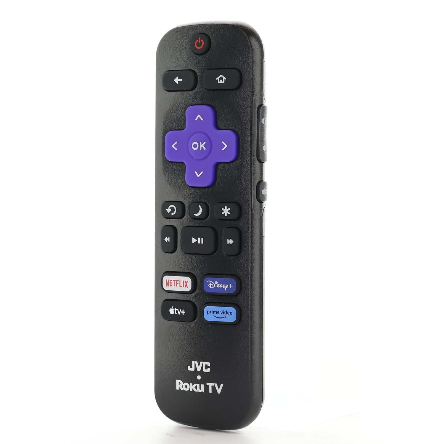 JVC RC-ALIR Roku TV Remote Control 2025 | Netflix | Disney+ | Apple TV+ | Prime Video | IR - 3026000174