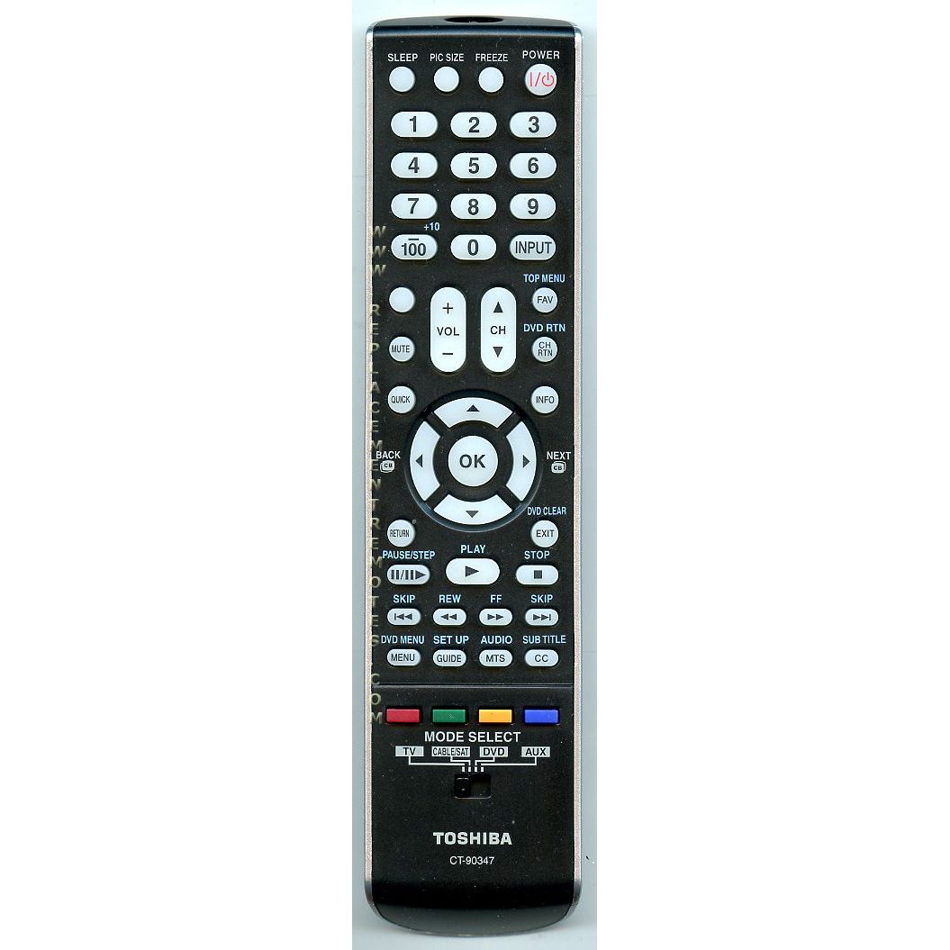 Télécommande pour téléviseur Toshiba CT90347