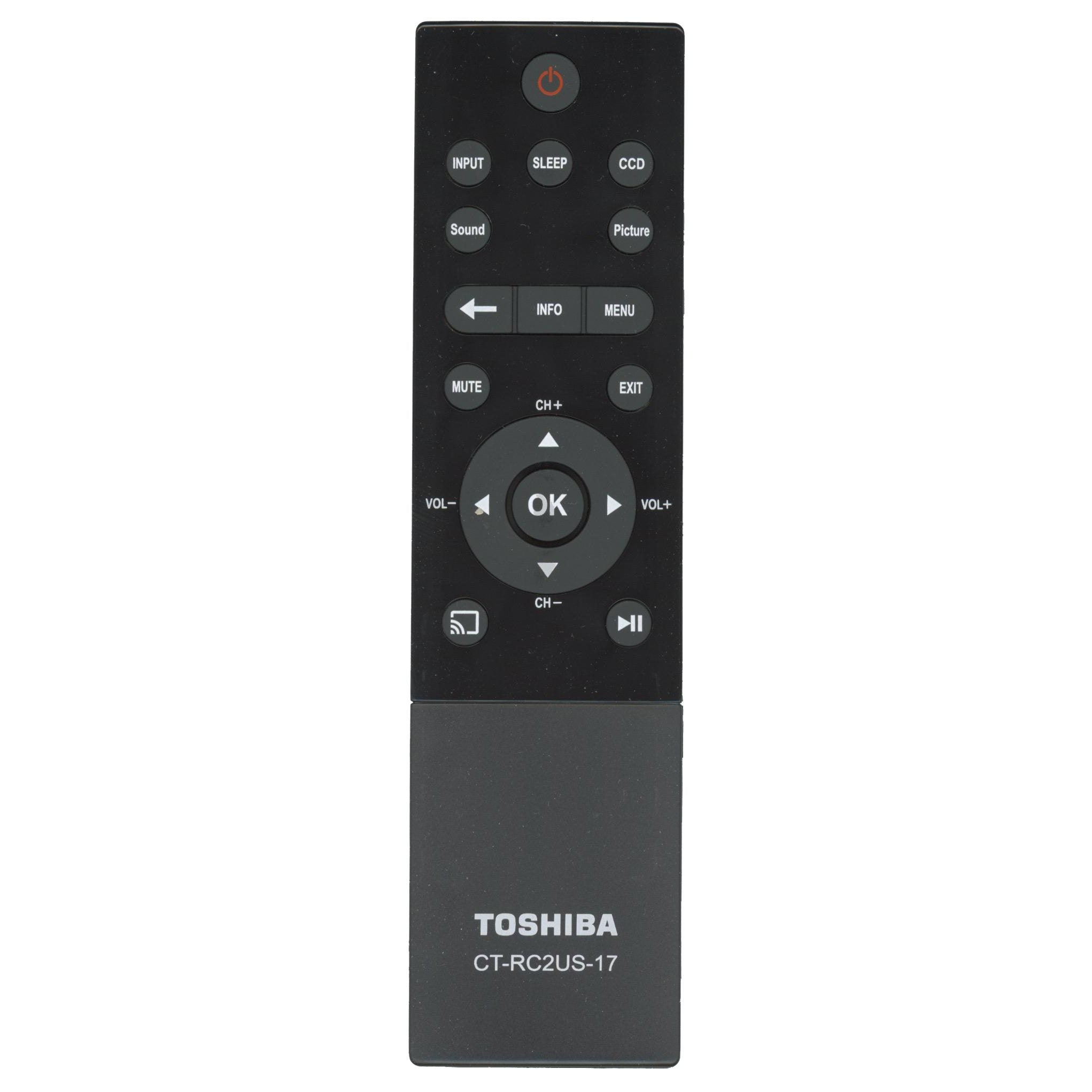 Télécommande Toshiba CTRC2US17 SMARTCAST pour téléviseur - PK11V02290I