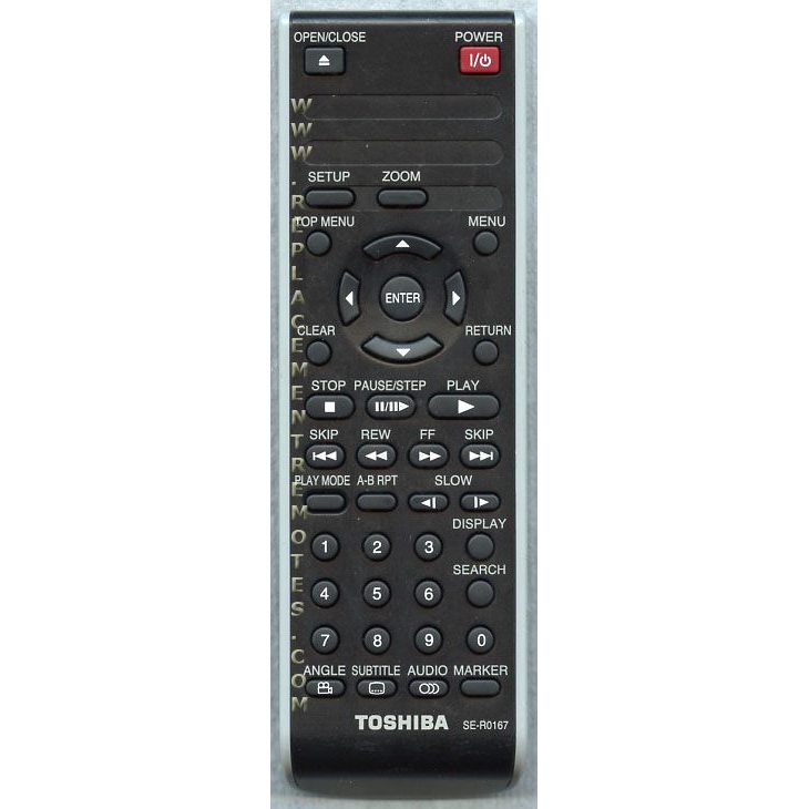 Télécommande DVD Toshiba SER0167