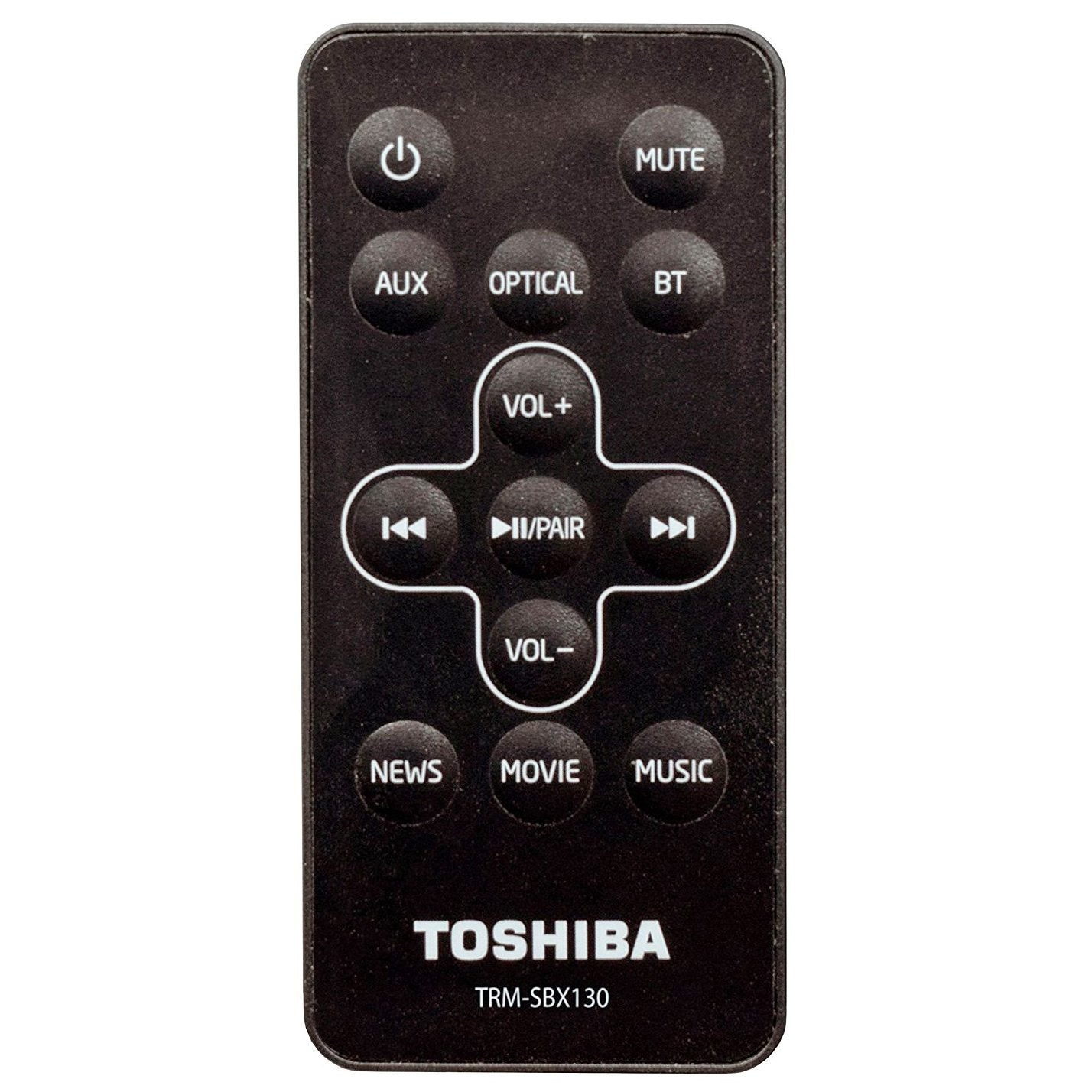 Télécommande pour barre de son Toshiba TRMSBX130