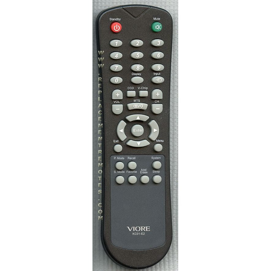 Télécommande TV Viore KC01E2