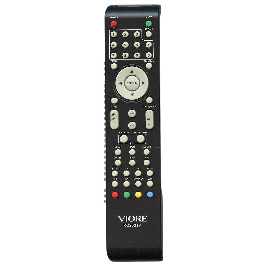 Control remoto para TV Viore RC2001V