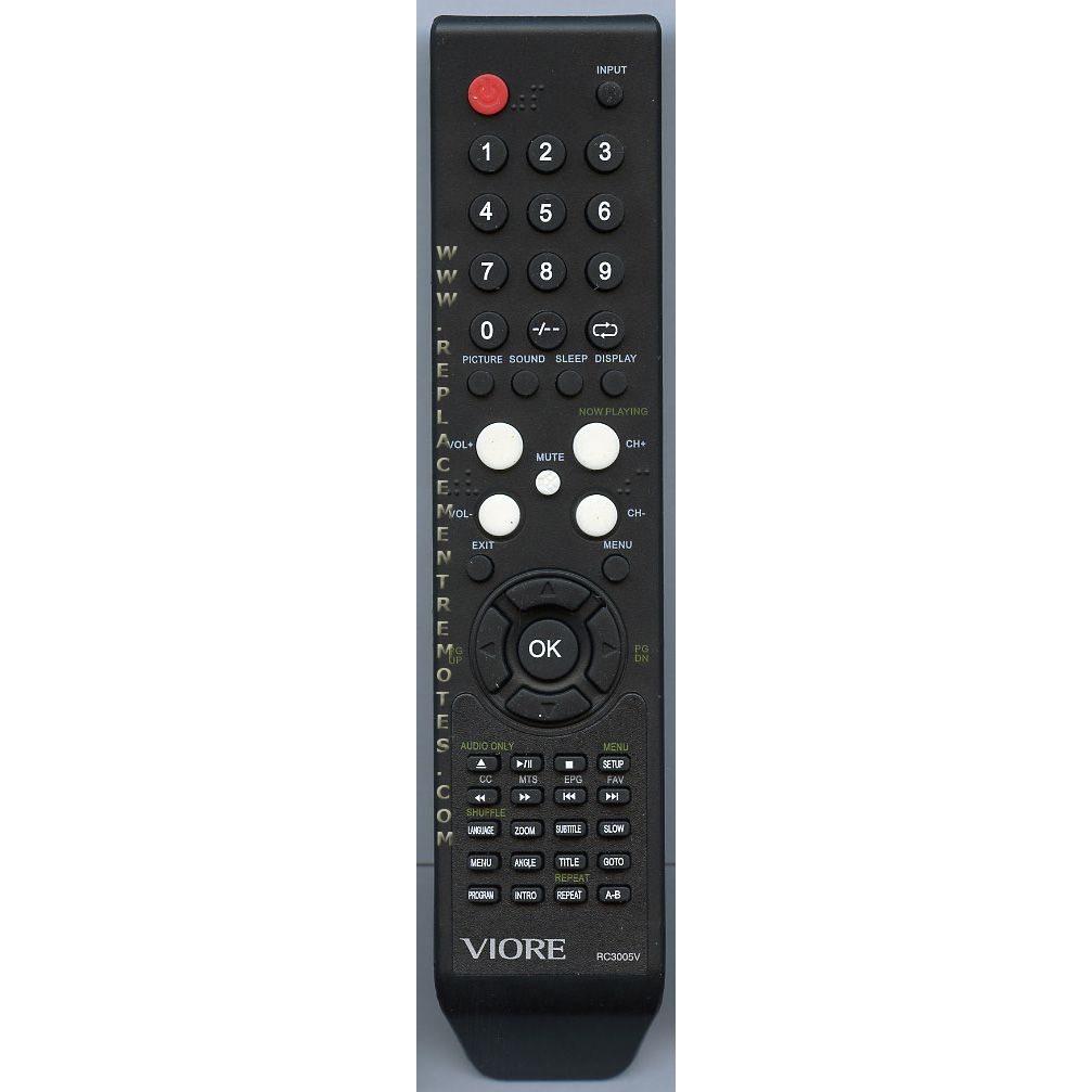 Télécommande TV/DVD Viore RC3005V