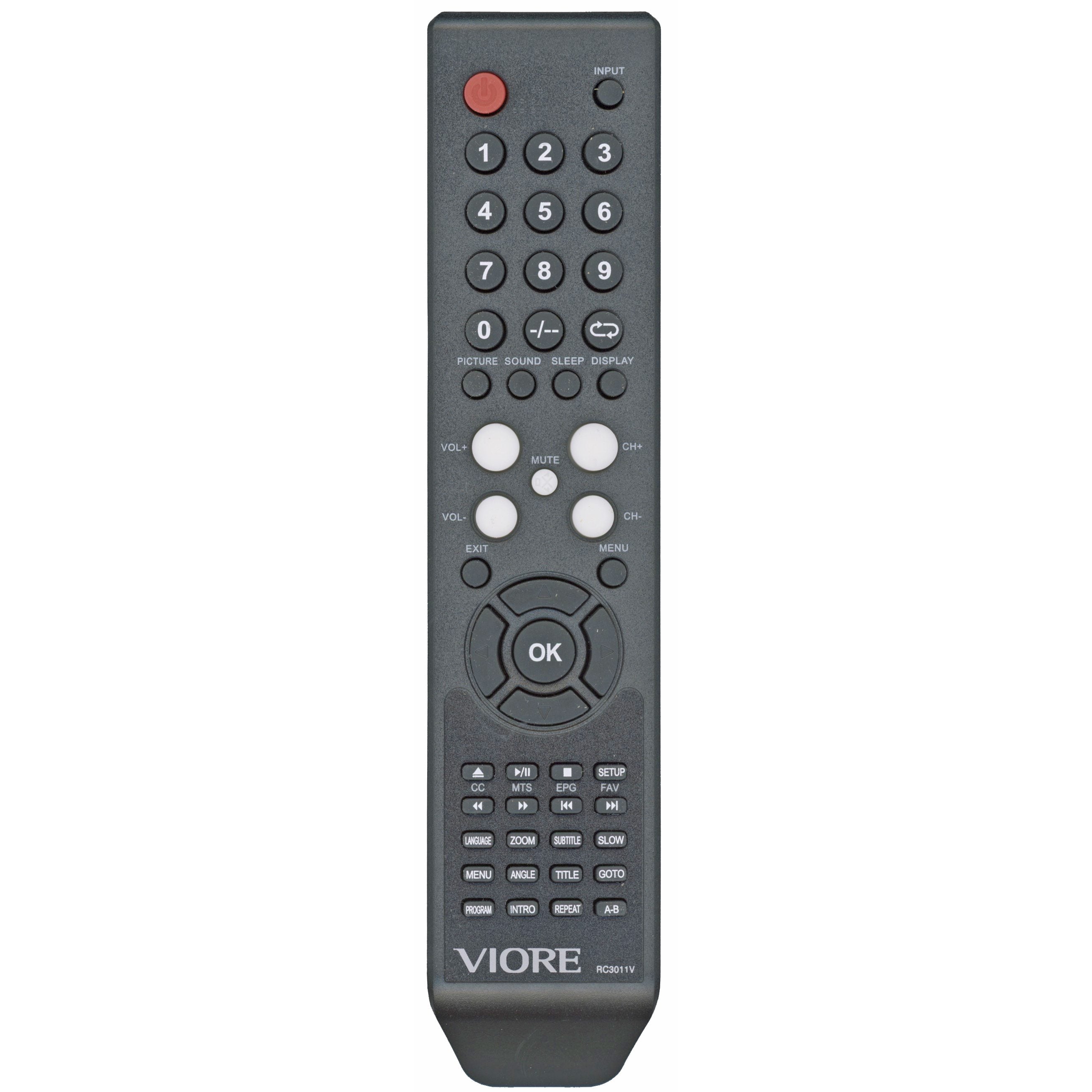 Télécommande TV/DVD Viore RC3011V