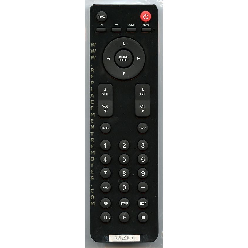 Vizio VR4 TV Remote Control