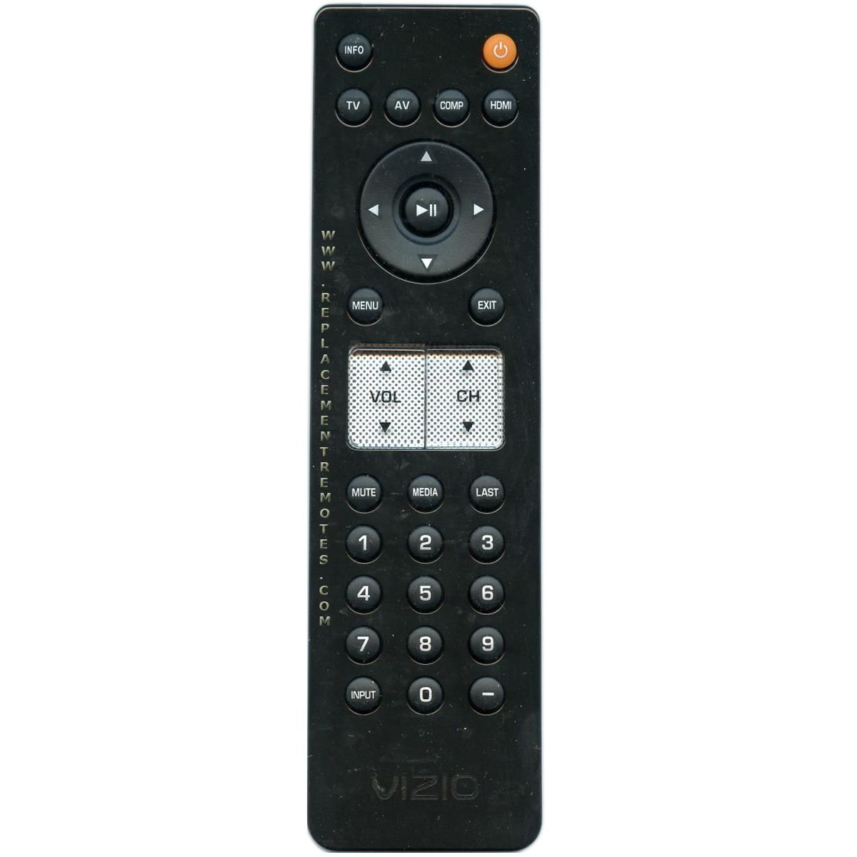 Vizio VR5 TV Remote Control