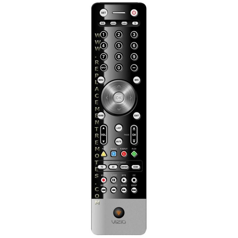 Control remoto del televisor Vizio VUR8M