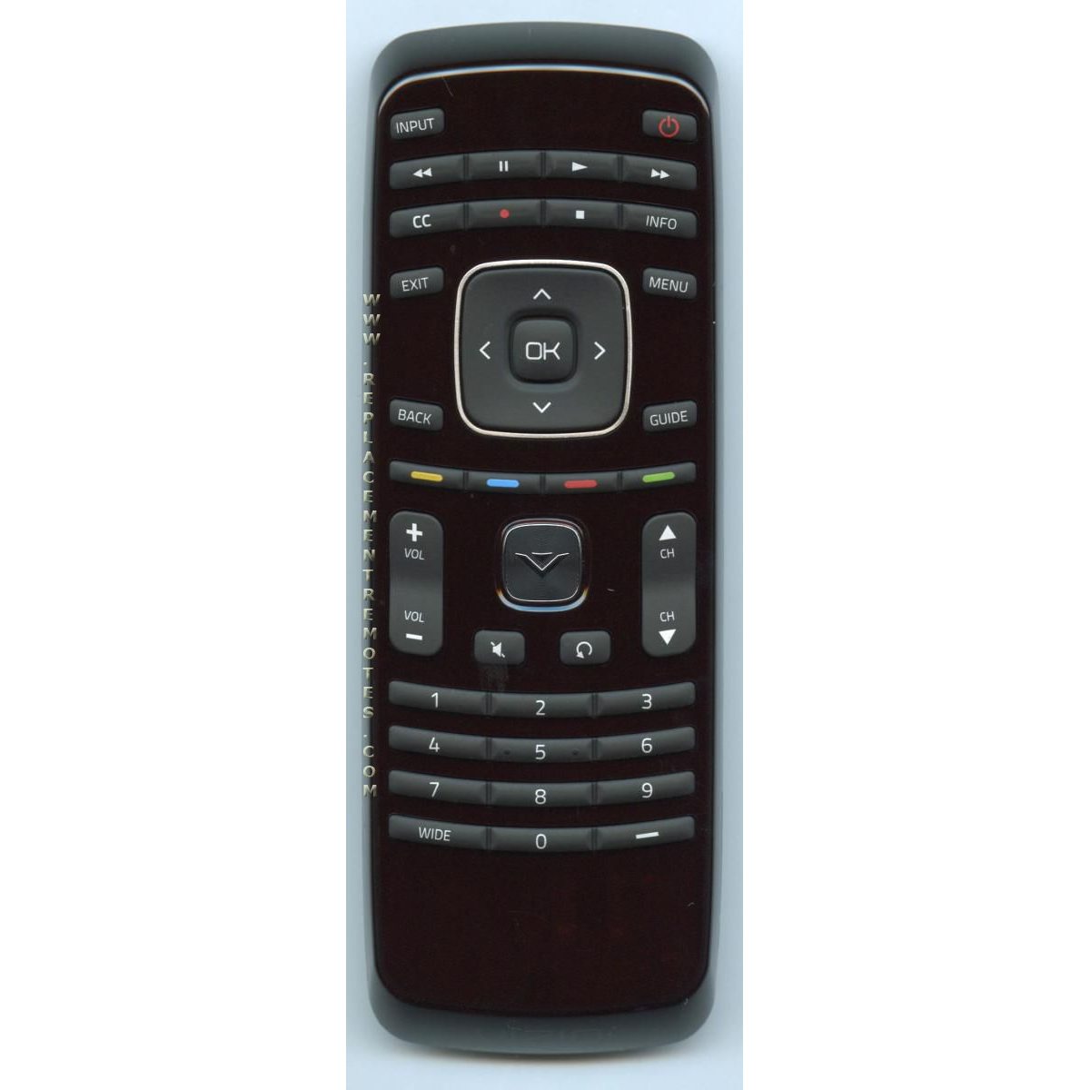 Control remoto del televisor Vizio XRD1TV