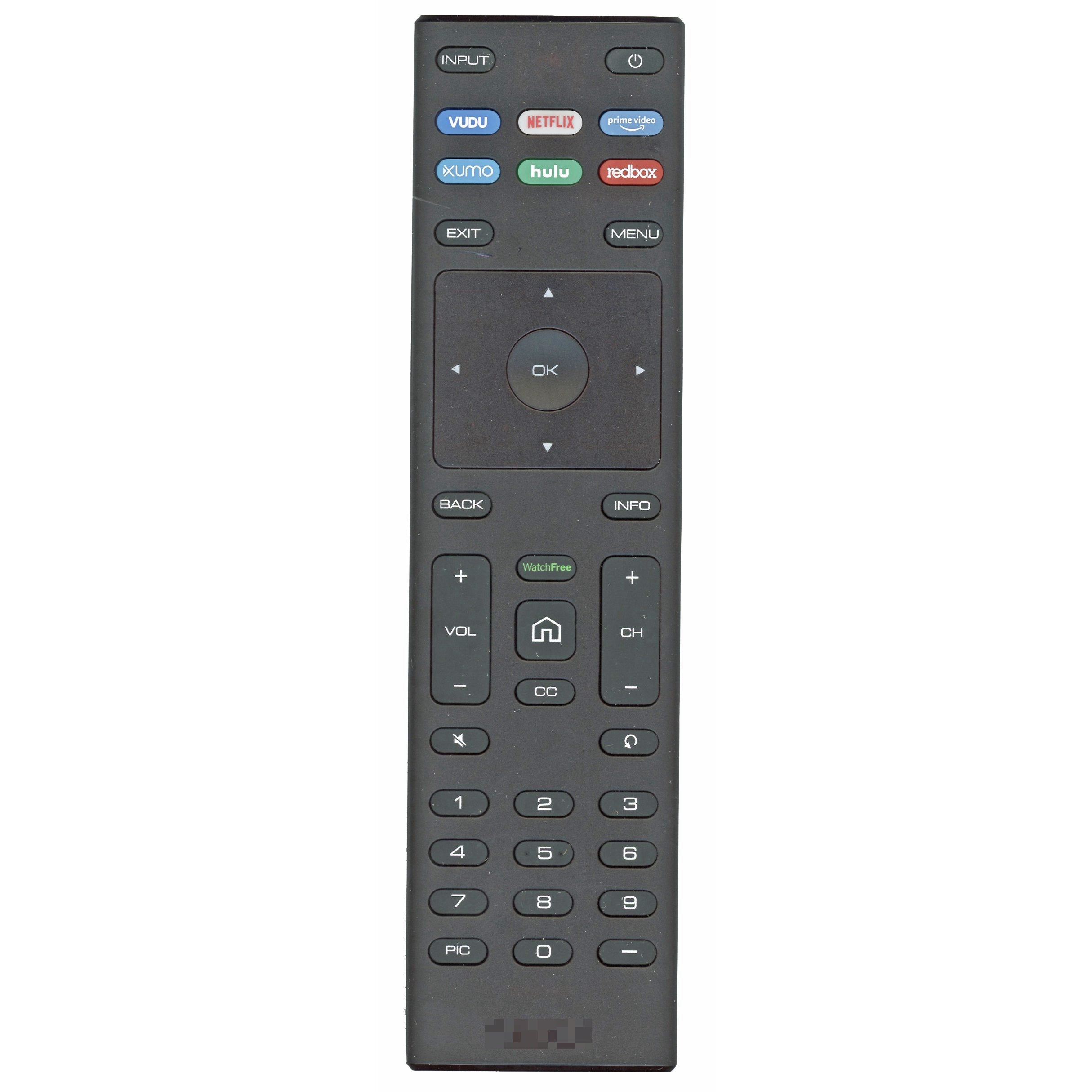 Control remoto original Vizio XRT136 para Hulu/Redbox TV - Vudu, Netflix, Prime Video, Xumo, Hulu, Redbox - 111200133