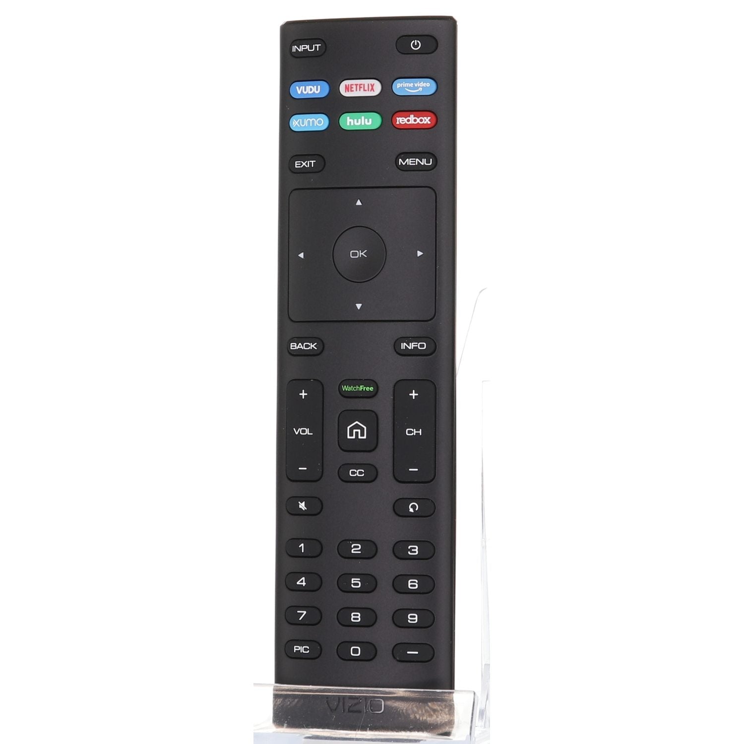 Control remoto original Vizio XRT136 para Hulu/Redbox TV - Vudu, Netflix, Prime Video, Xumo, Hulu, Redbox - 111200133