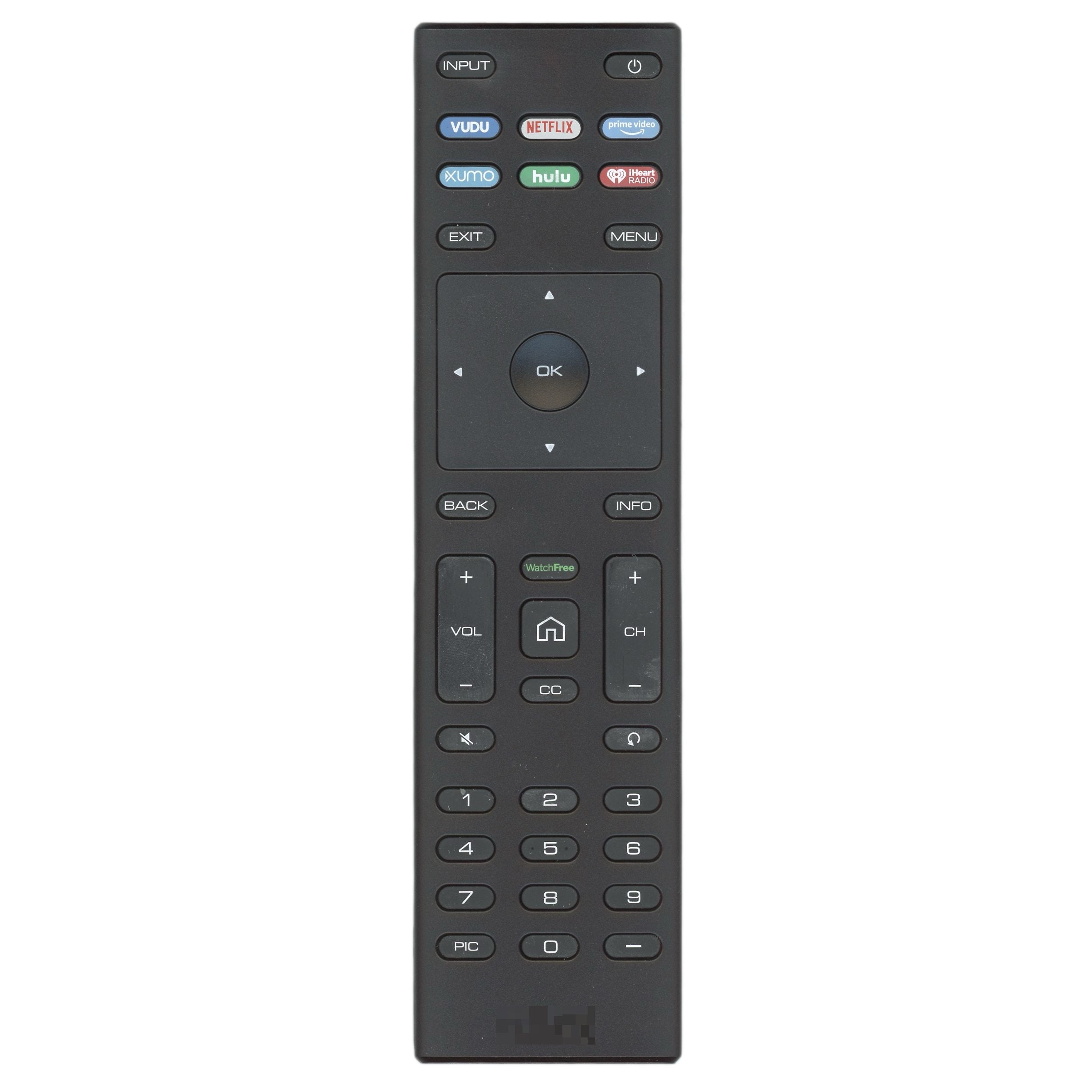 Control remoto original para TV Vizio XRT136 HULU - Vudu, Netflix, Prime Video, Xumo, Hulu, iHeart Radio - 98003063772