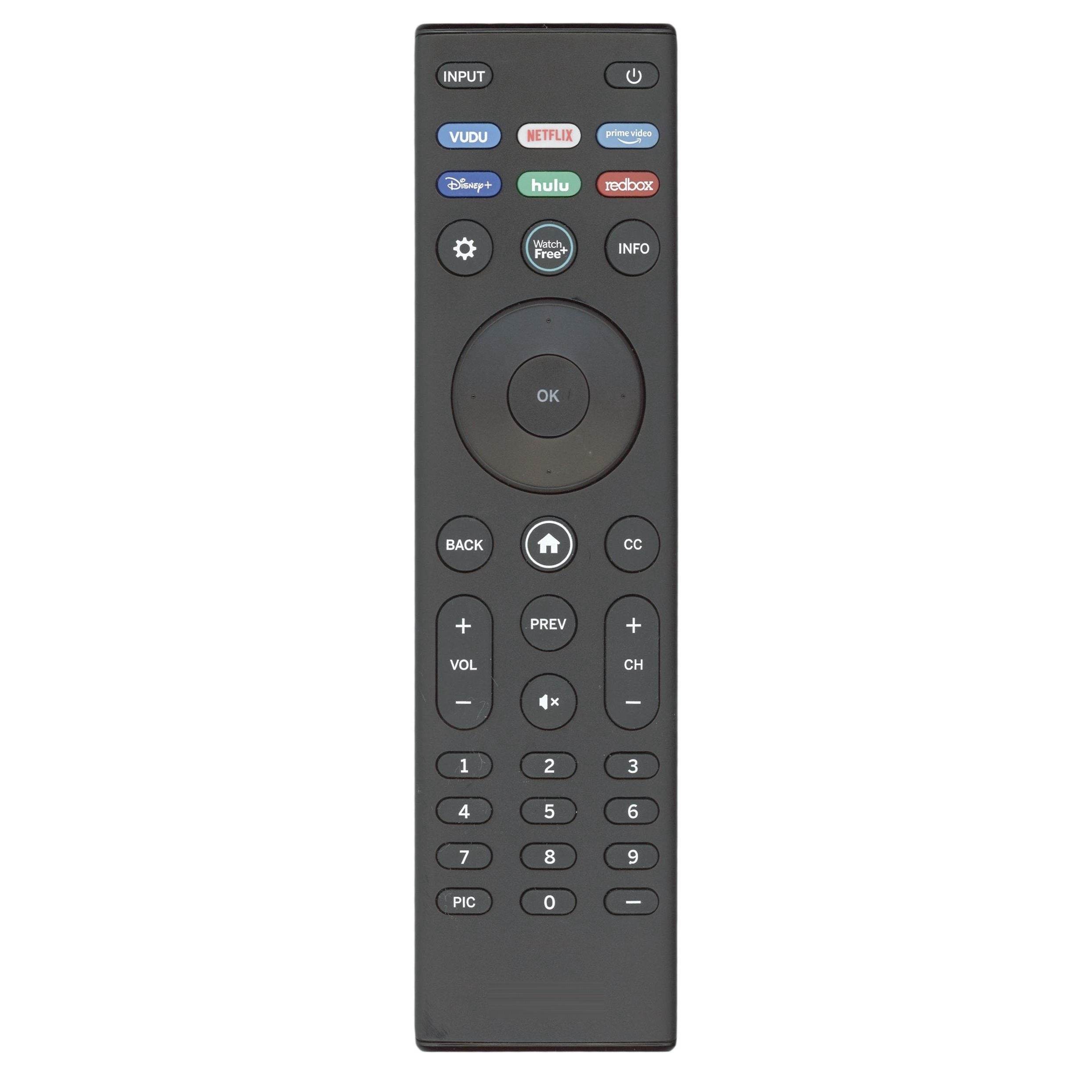 Télécommande TV Vizio XRT140 Smartcast - Vudu, Netflix, Prime, Disney +, Hulu, RedBox - 398GR15BEVZY0000KI