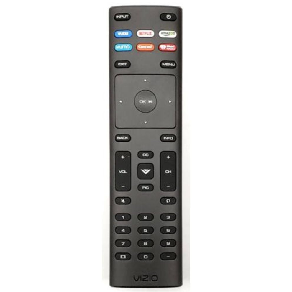 Control remoto para televisor Vizio XRT140 Smartcast: Vudu, Netflix, Amazon, Xumo, Crackle, iHeart Radio - 6915B0000M000