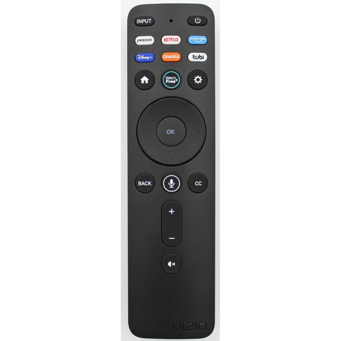 Control remoto de TV Vizio XRT260v2 con voz - 00111200134 - Peacock, Netflix, Prime Video, Disney+, Crackle, tubi - 398GM15BEVZY0002KI