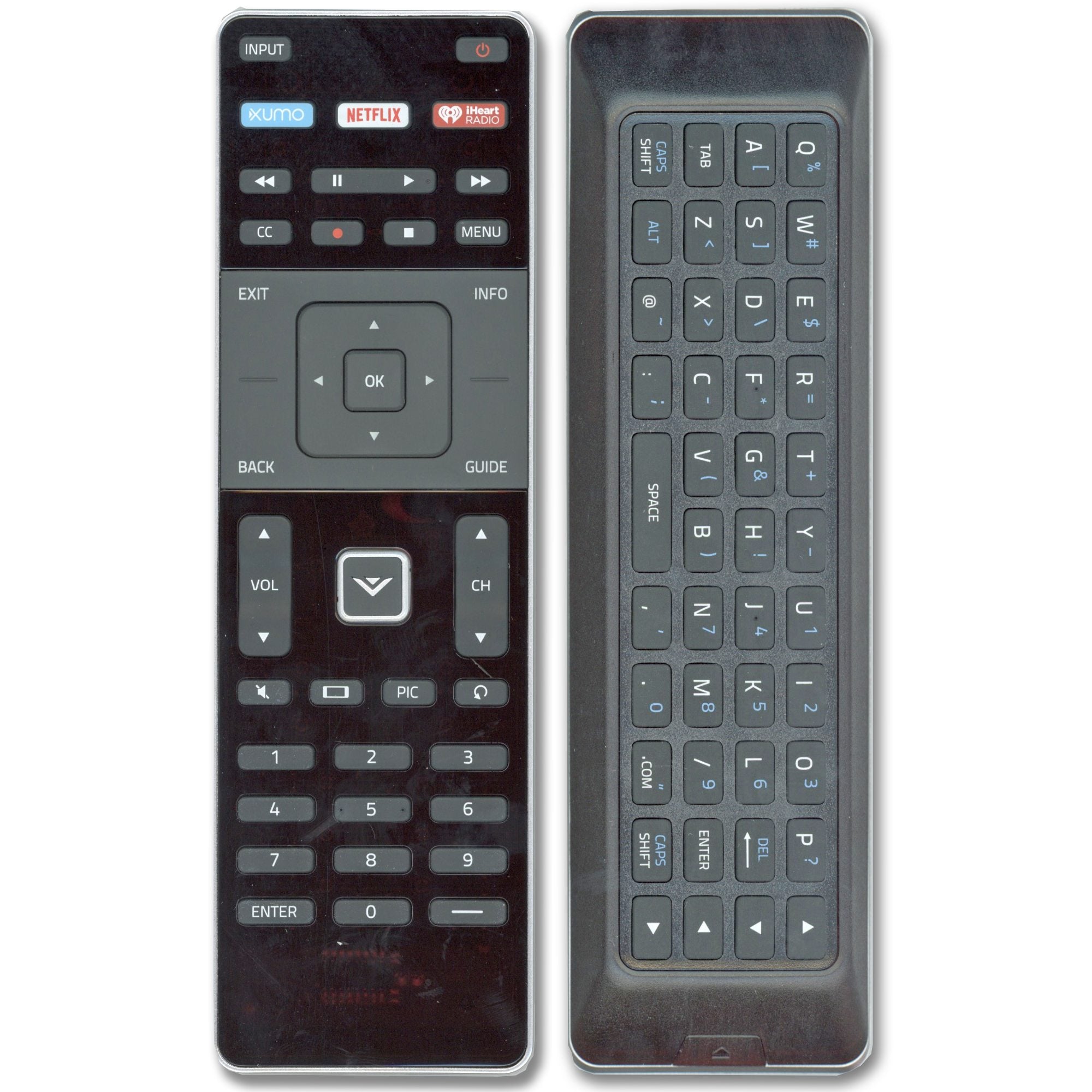 Télécommande TV Vizio XRT500 avec touche XUMO