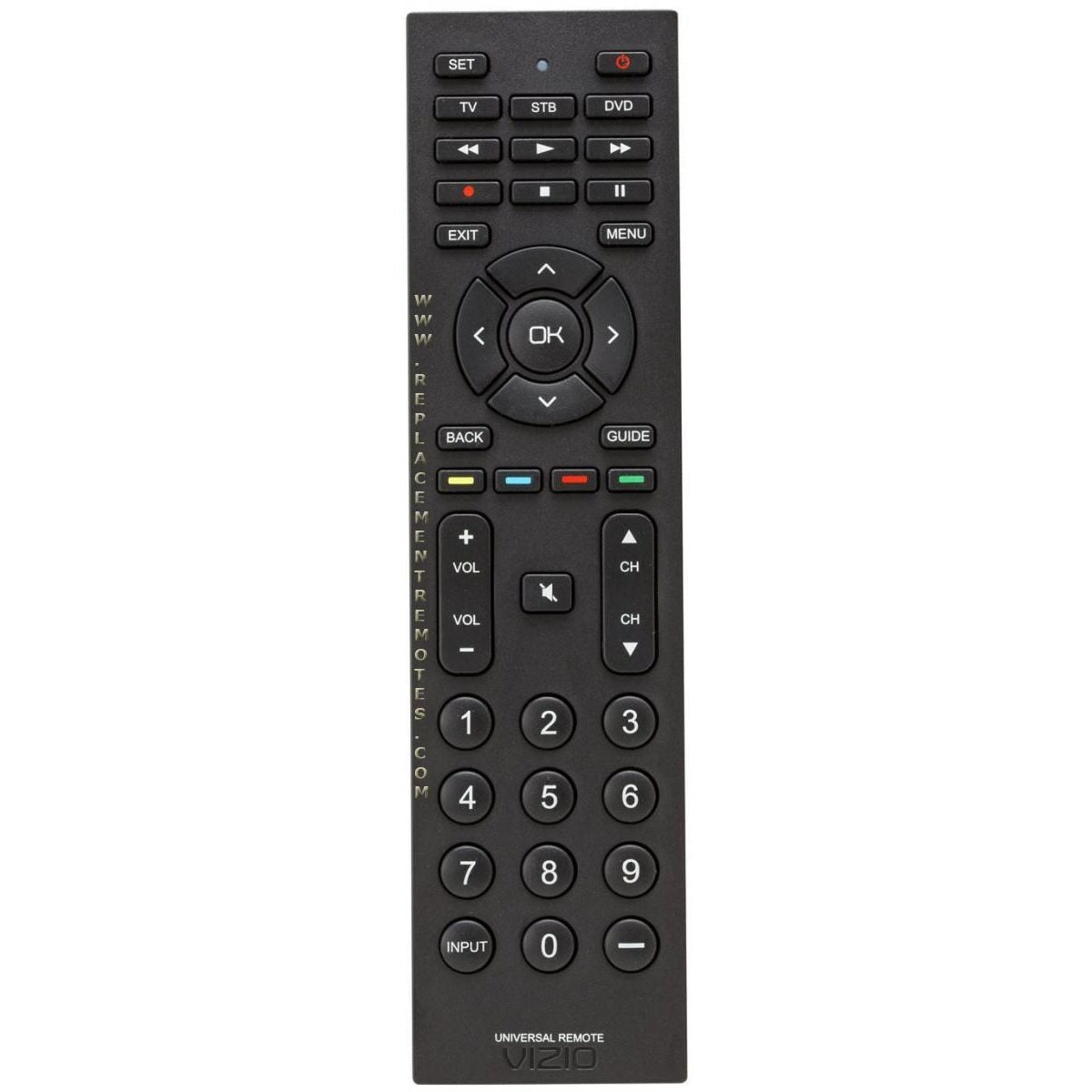 Control remoto universal Vizio XRU100 para 3 dispositivos