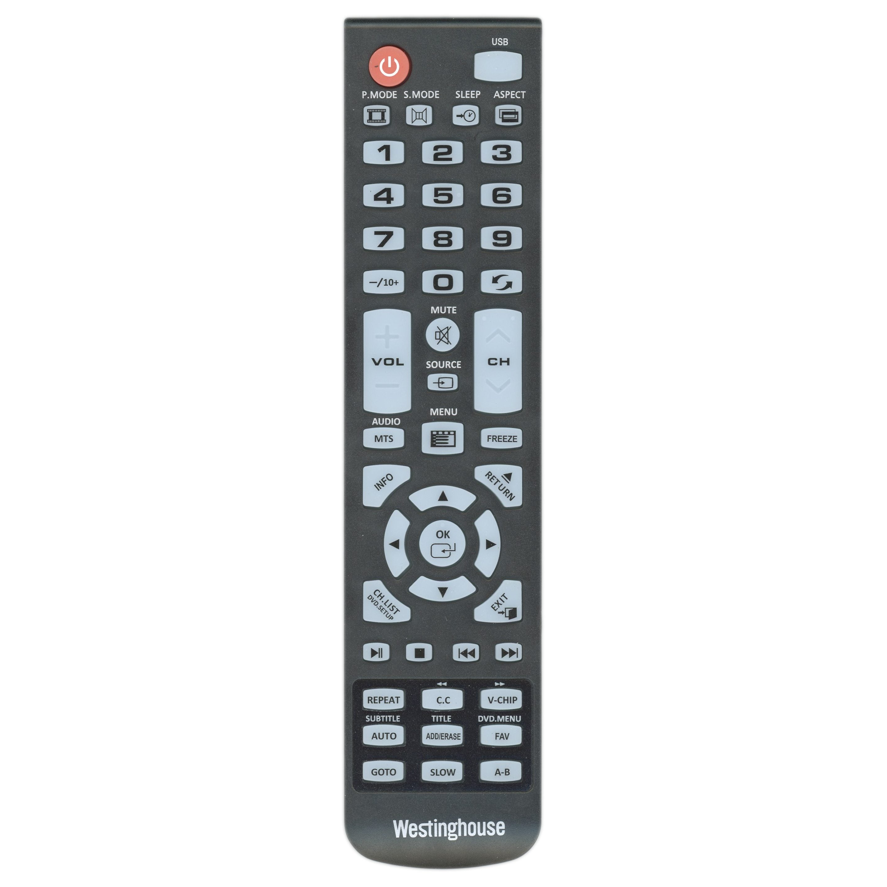 Télécommande TV Westinghouse 84504603BB1