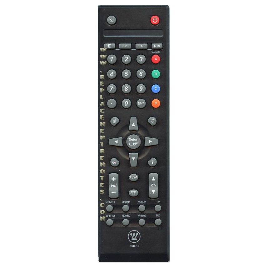 Control remoto para TV Westinghouse RMT11