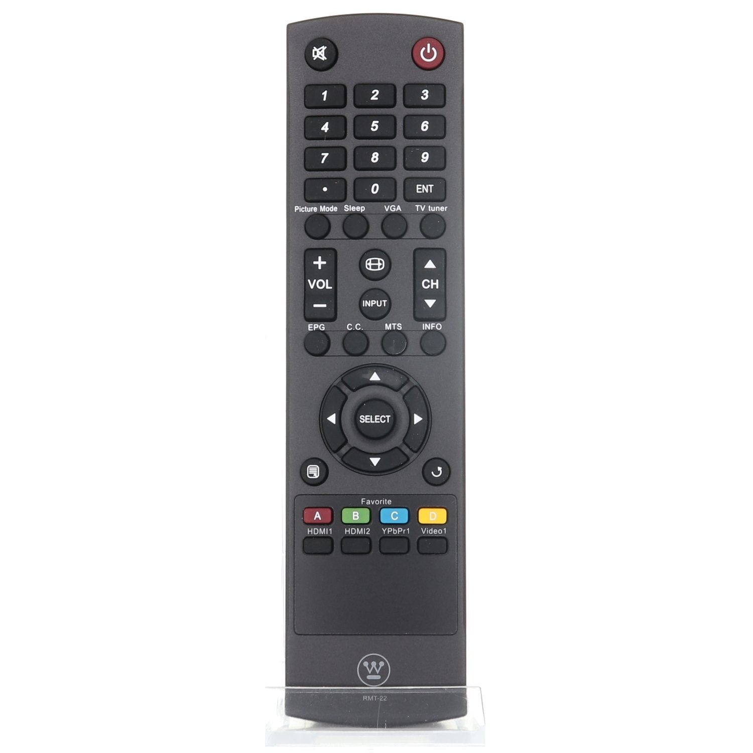 Telecomando TV Westinghouse RMT-22 - Nero - Nuovo - Compatibile Con UW-32SC1W, EW32S5UW Ecc. - Foto 6