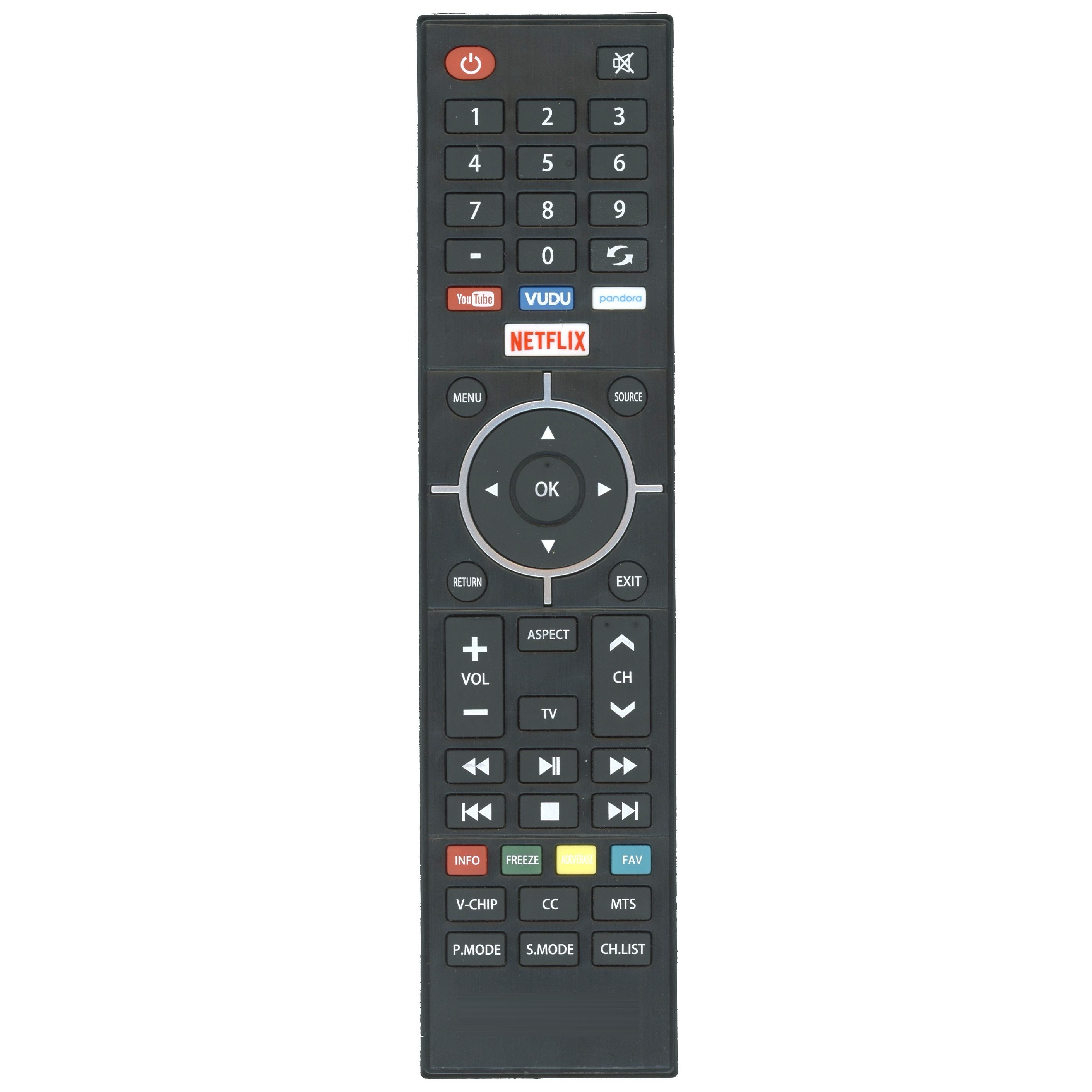 Westinghouse UB4417REM TV Remote Control - UB4417REM