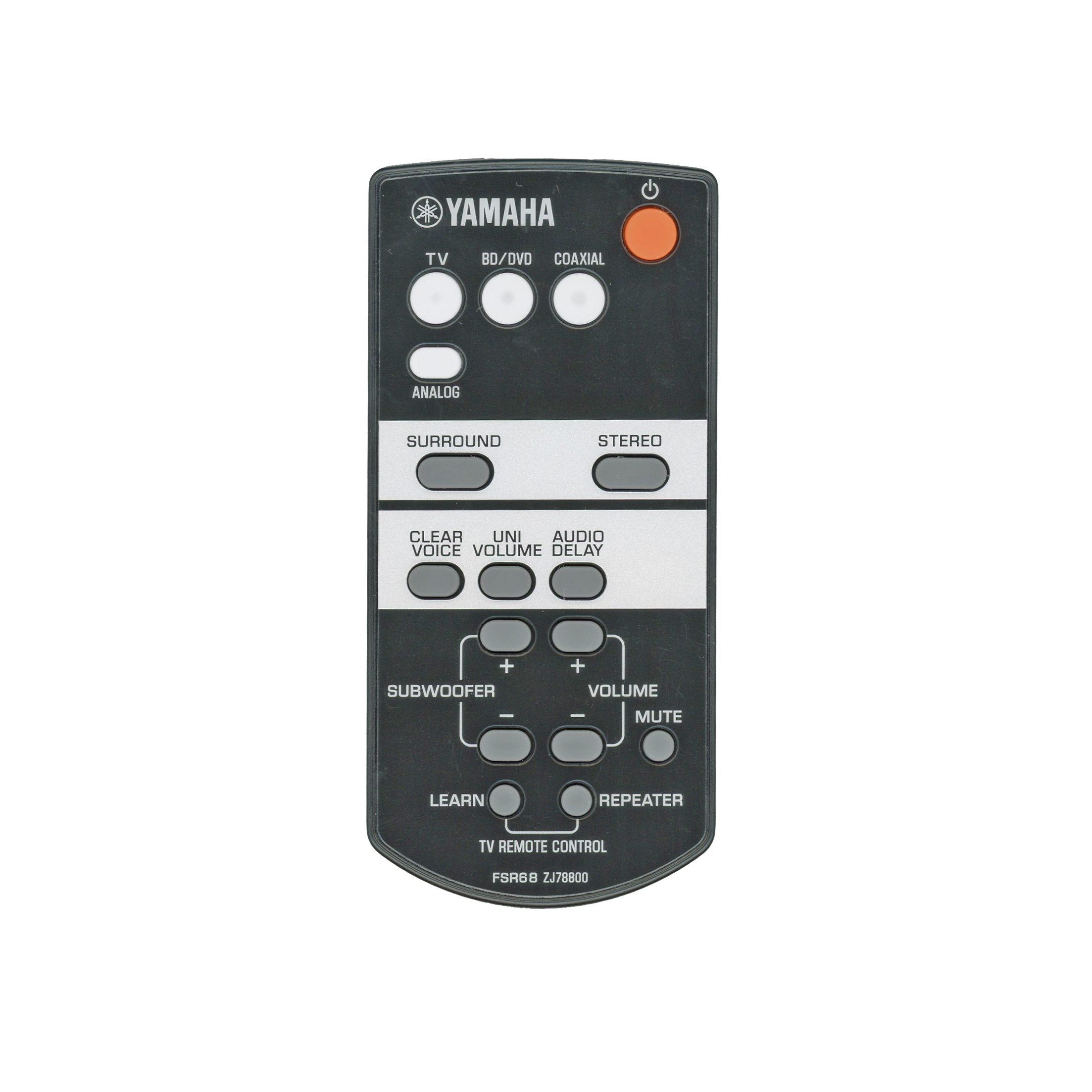 Télécommande pour barre de son Yamaha FSR68