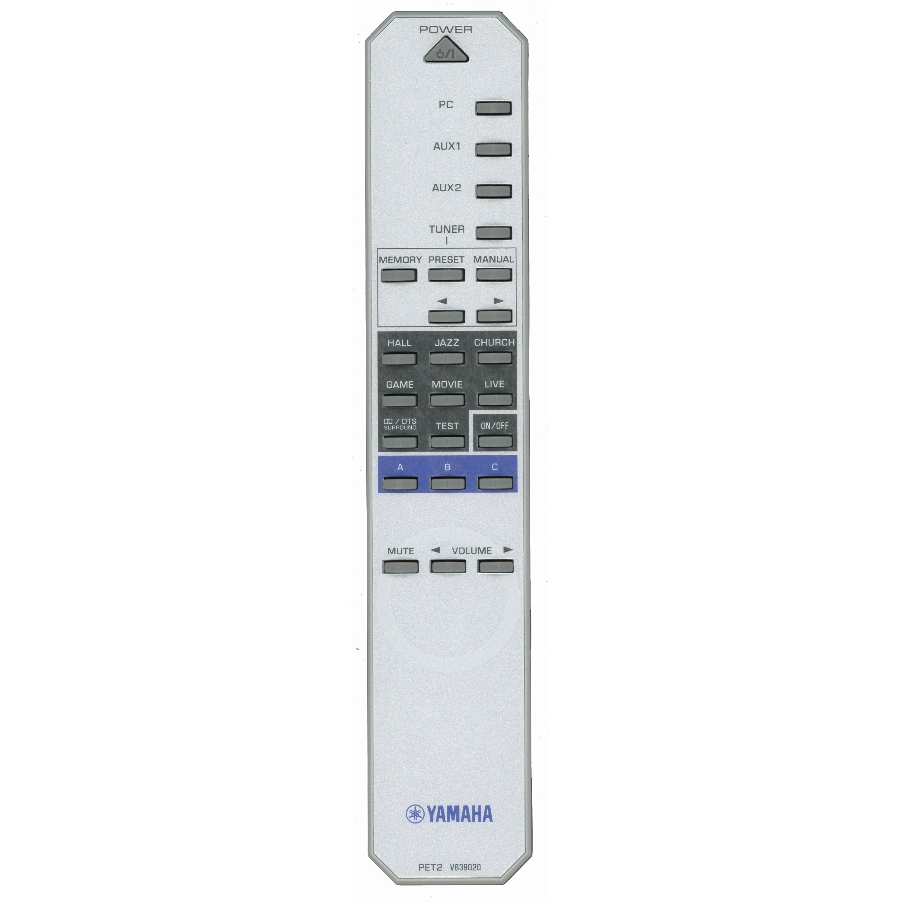 Télécommande audio Yamaha PET2