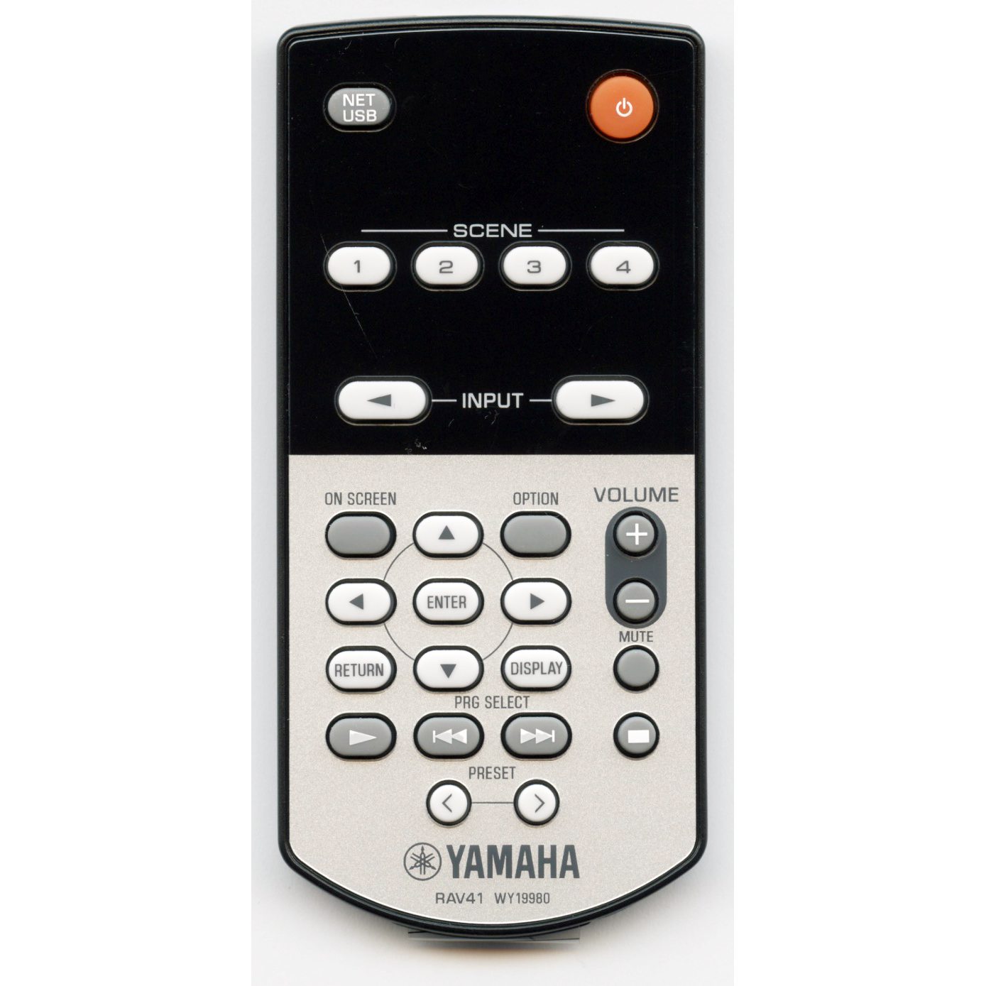 Télécommande du récepteur Yamaha RAV41