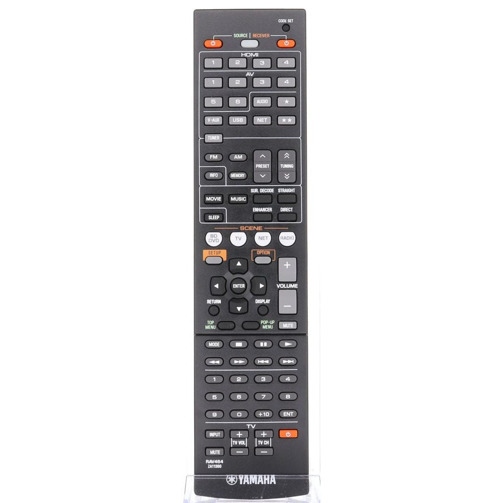 Télécommande du récepteur Yamaha RAV464