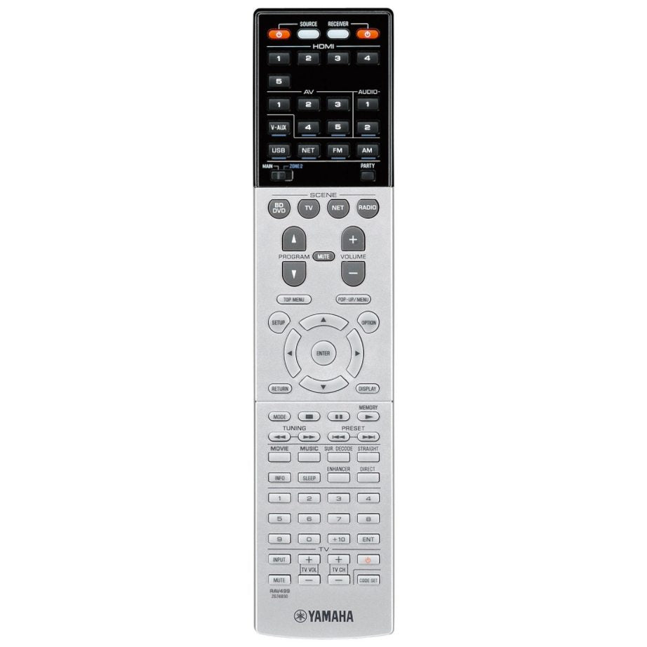 Télécommande du récepteur Yamaha RAV499