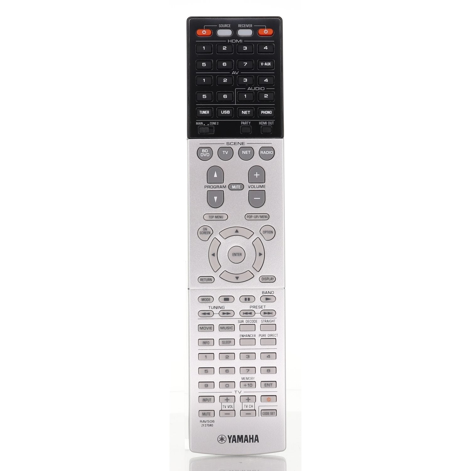 Yamaha RAV506 Receiver Remote Control