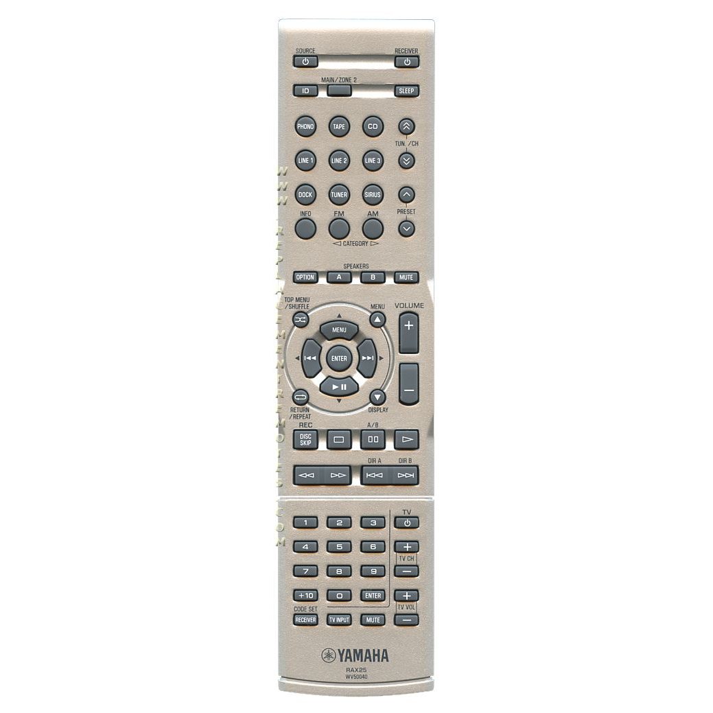 Control remoto de audio Yamaha RAX25