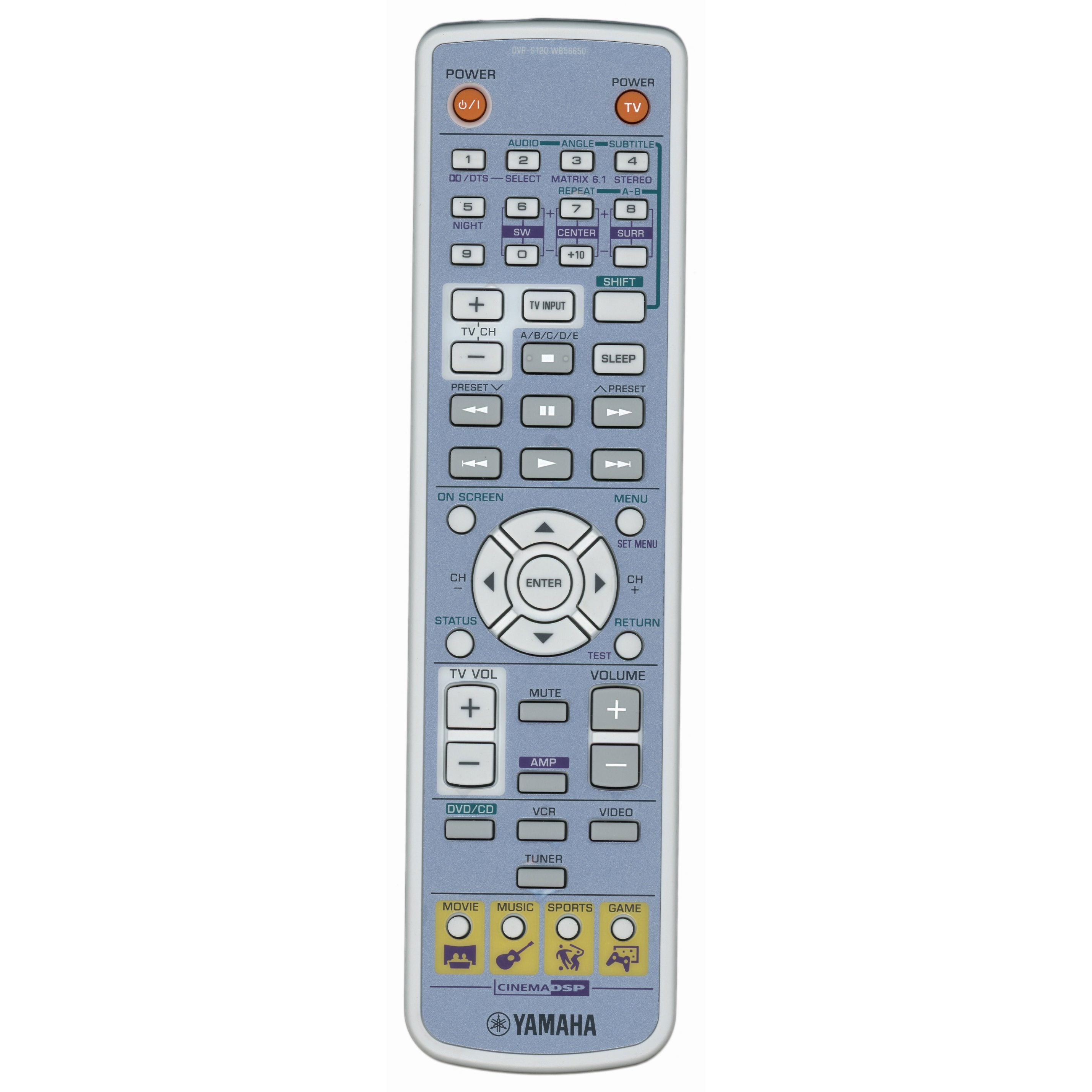 Yamaha WB566500 Audio Remote Control