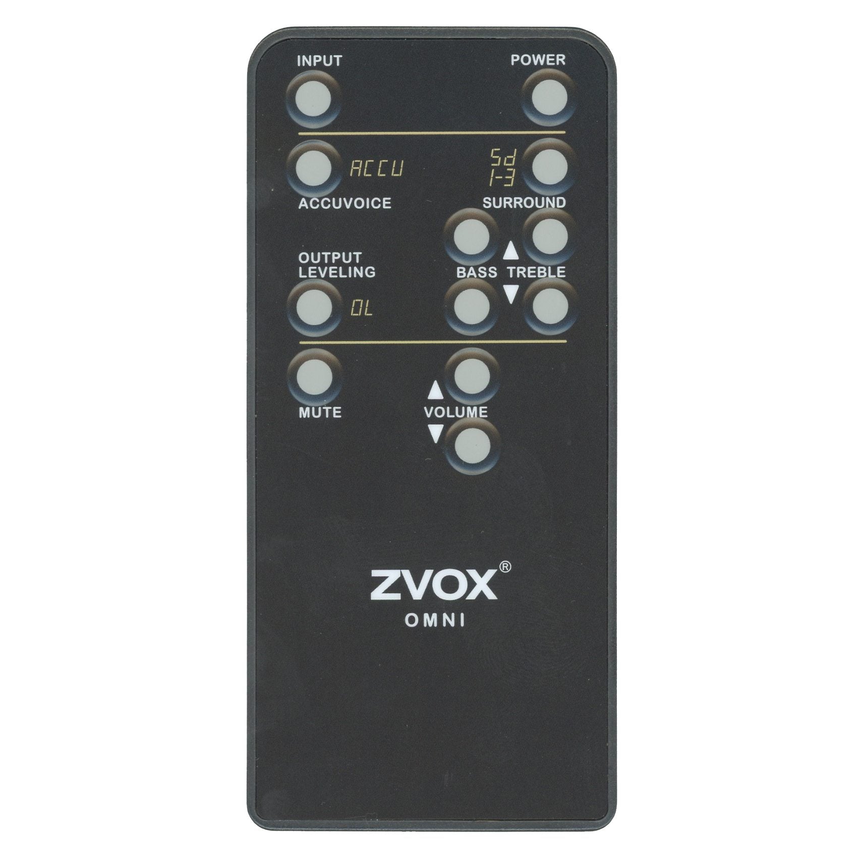 Télécommande pour barre de son Zvox Omni