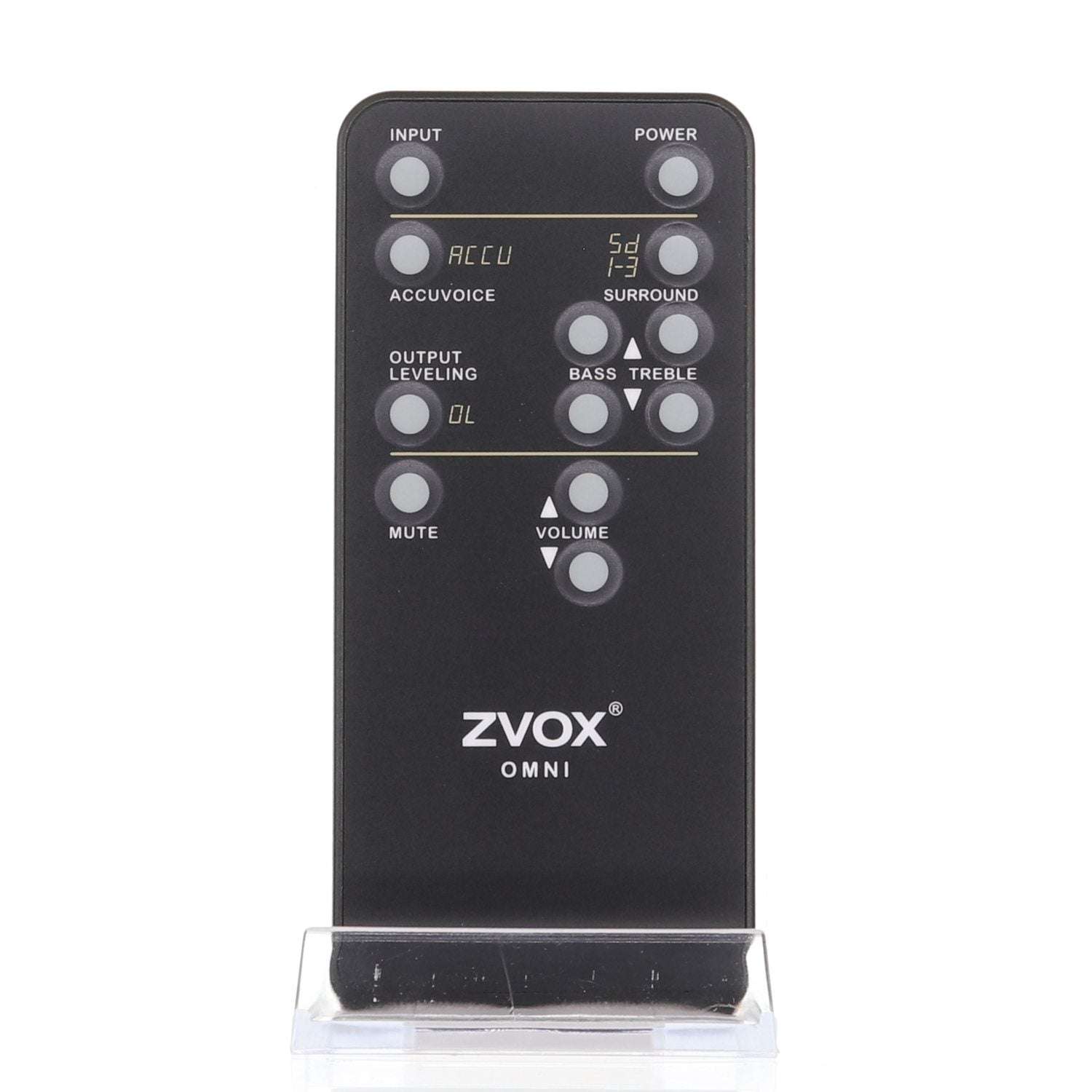 Control remoto de la barra de sonido Zvox Omni