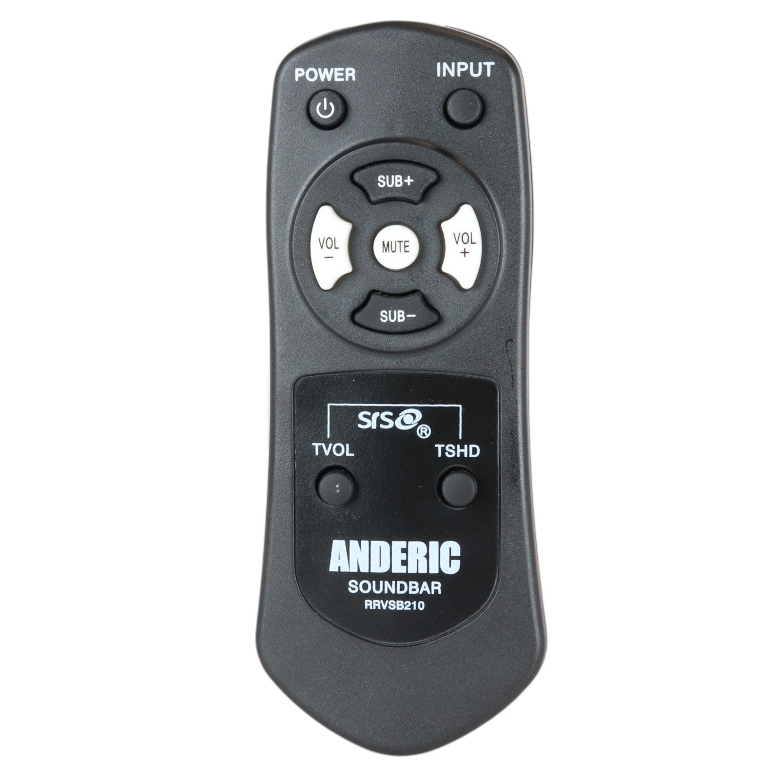 Anderic Substitute for Vizio VSB200 Sound Bar Remote Control [RRVSB210]