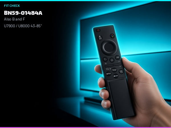 Dan's Originals For BN59-01484A / TM22-40A TV Remote Control | Crystal UHD | IR Only - BN5901484A