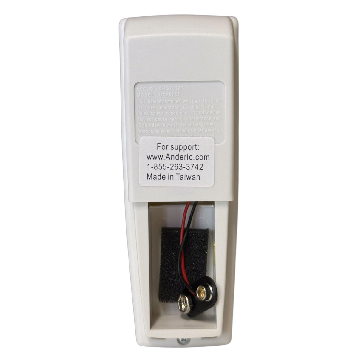 Télécommande pour ventilateur de plafond Hampton Bay UC7078T FAN-HD CHQ7078T - UC7078T