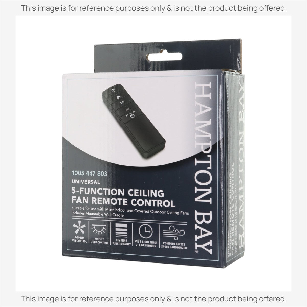 Anderic Substitute for Hampton Bay 3-Speed Universal Ceiling Fan Kit with Premier Remote Control [63T-AC83T-KIT]
