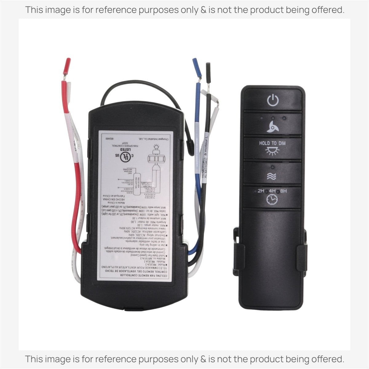 Anderic Substitute for Hampton Bay 3-Speed Universal Ceiling Fan Kit with Premier Remote Control [63T-AC83T-KIT]