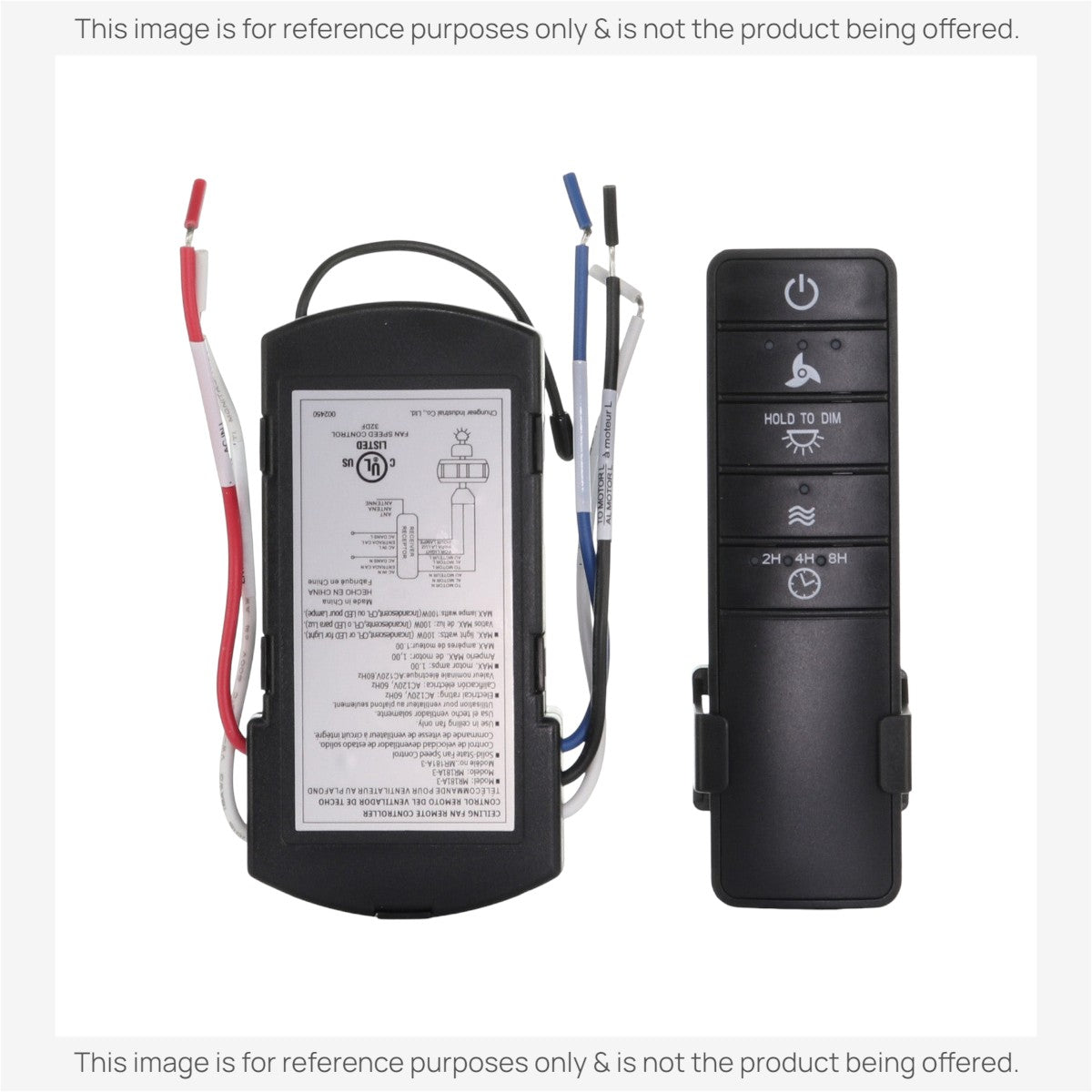 Anderic Substitute for Hampton Bay 3-Speed Universal Ceiling Fan Kit with Premier Remote Control [63T-AC83T-KIT]