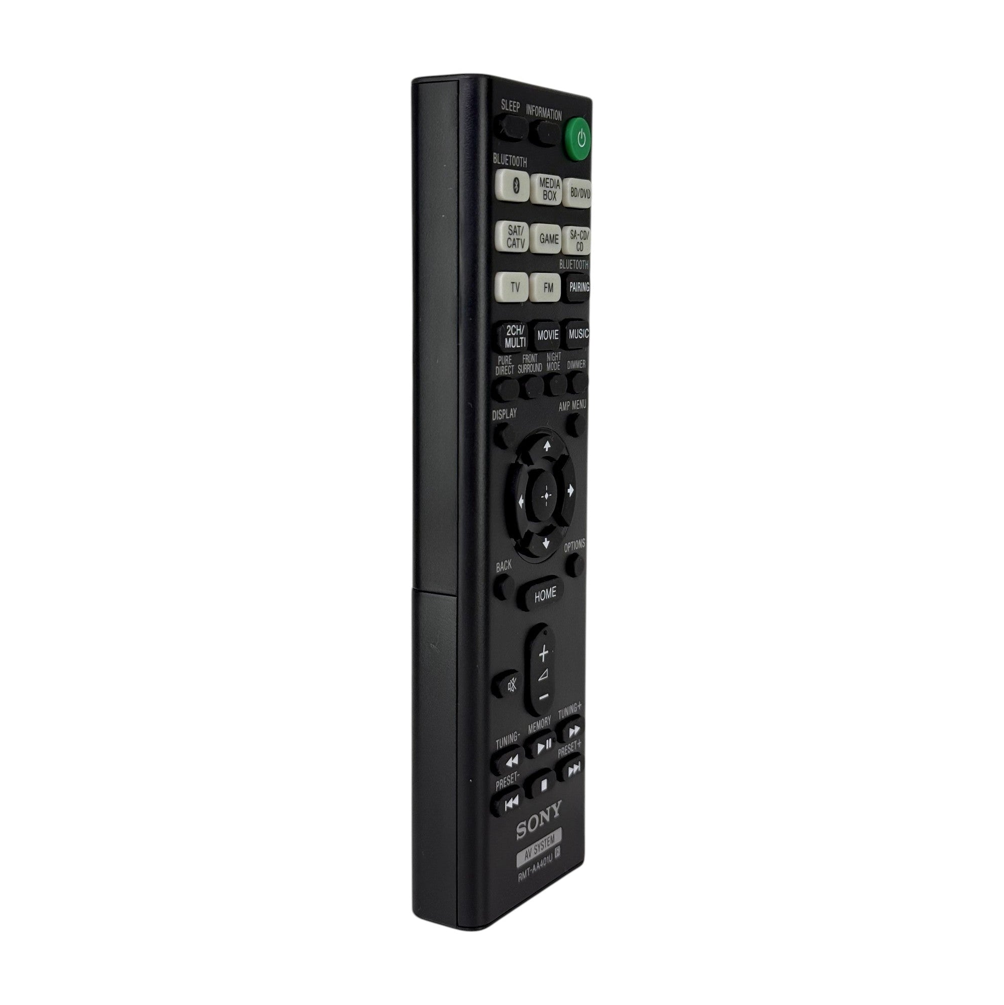Mando a distancia de receptor A/V Sony RMT-AA401U - 1-493-370-11 | 1-4933-701-3 | 1-493-370-12