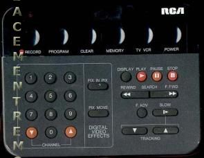 Control remoto para VCR RCA 182701
