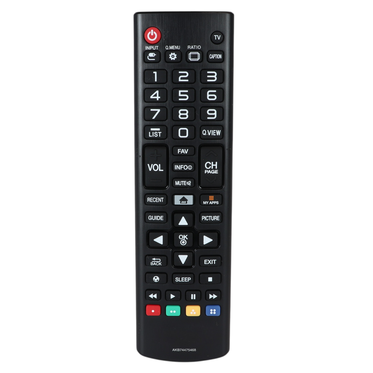 Control remoto para televisor LG AKB74475468