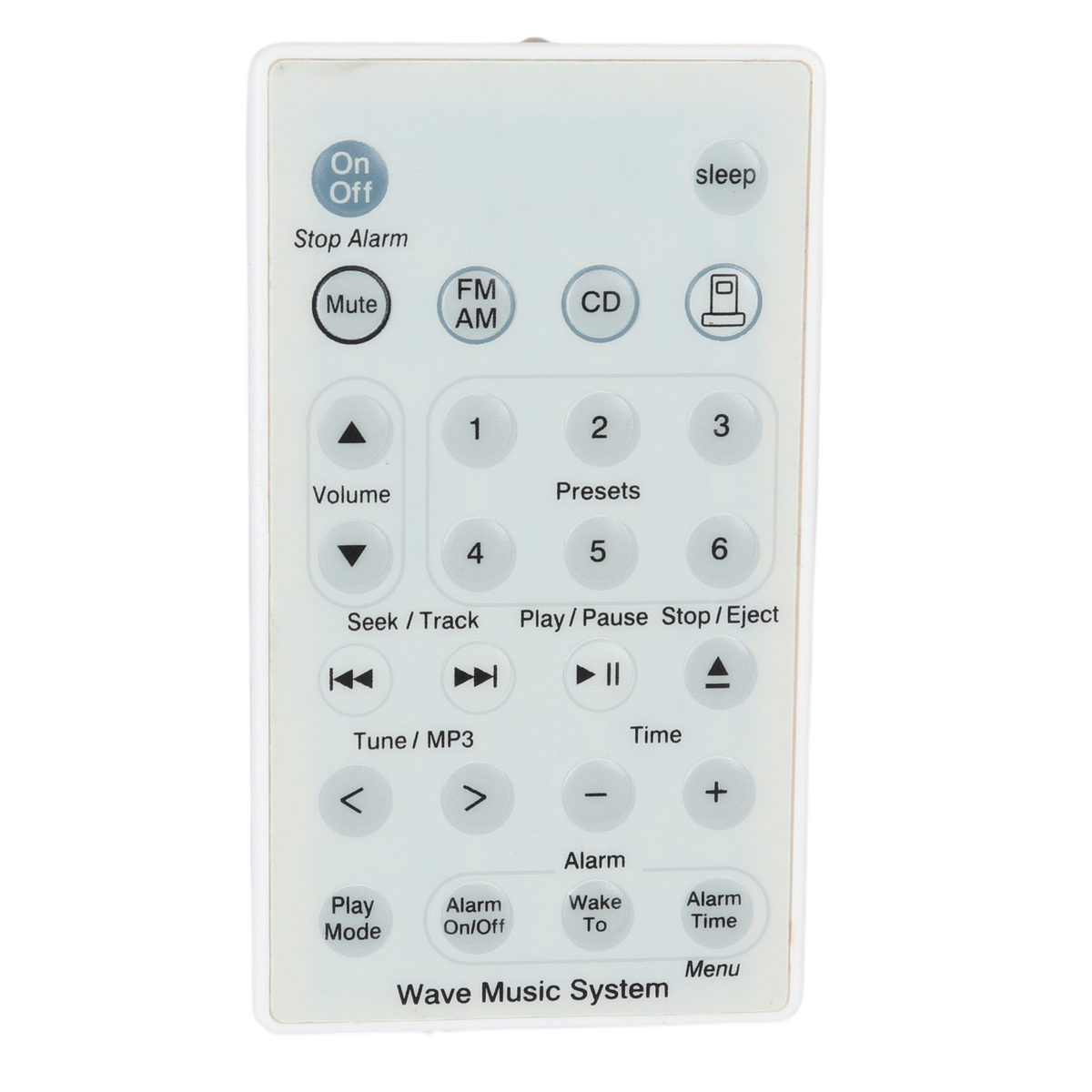 Télécommande générique Anderic pour unités radio Bose Wave | Compatible avec AWRCC1 et AWRCC2