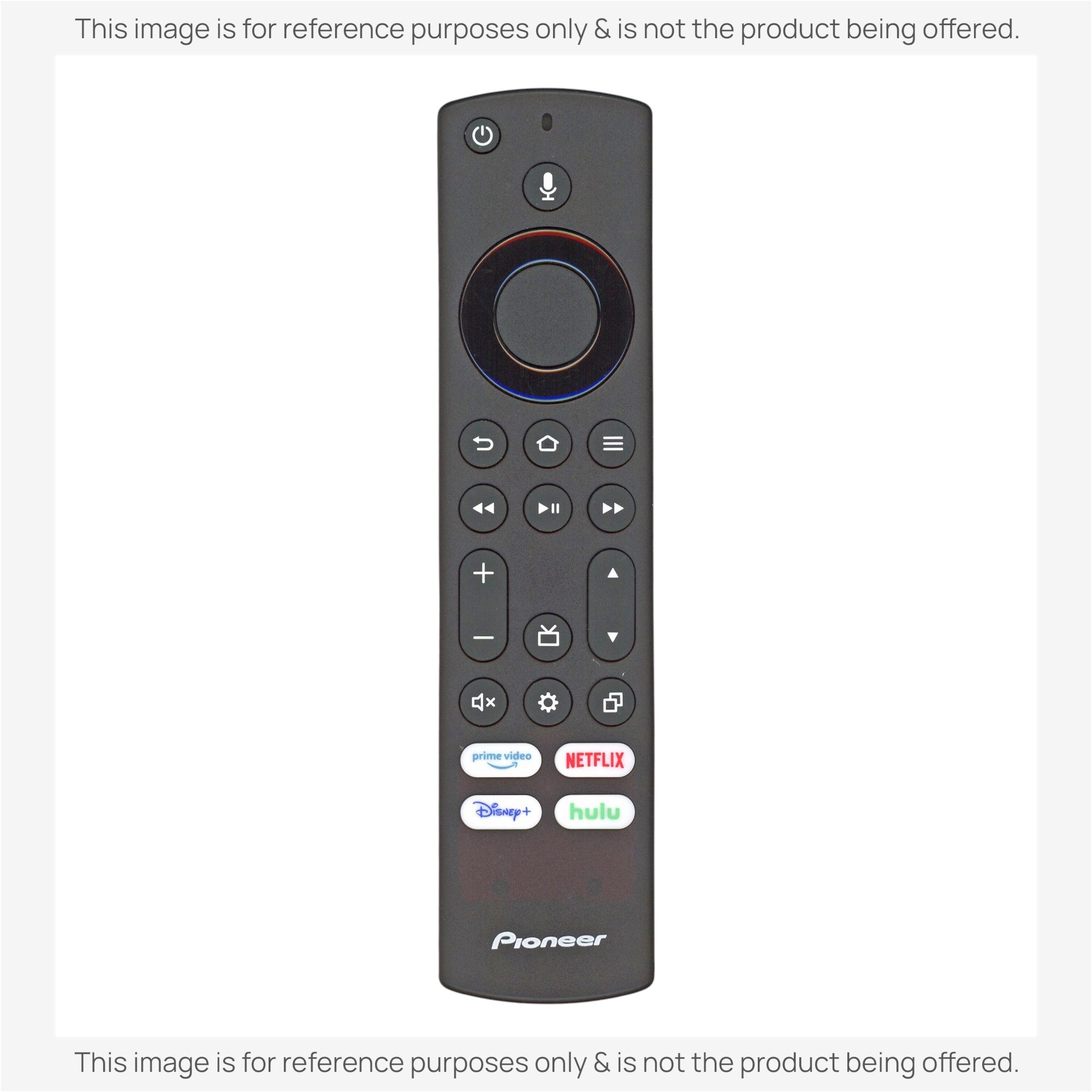 Sustituto del control remoto de voz Pioneer CP-RC1NA-22 Fire TV 1T860000K00 [NSRCFNA21]