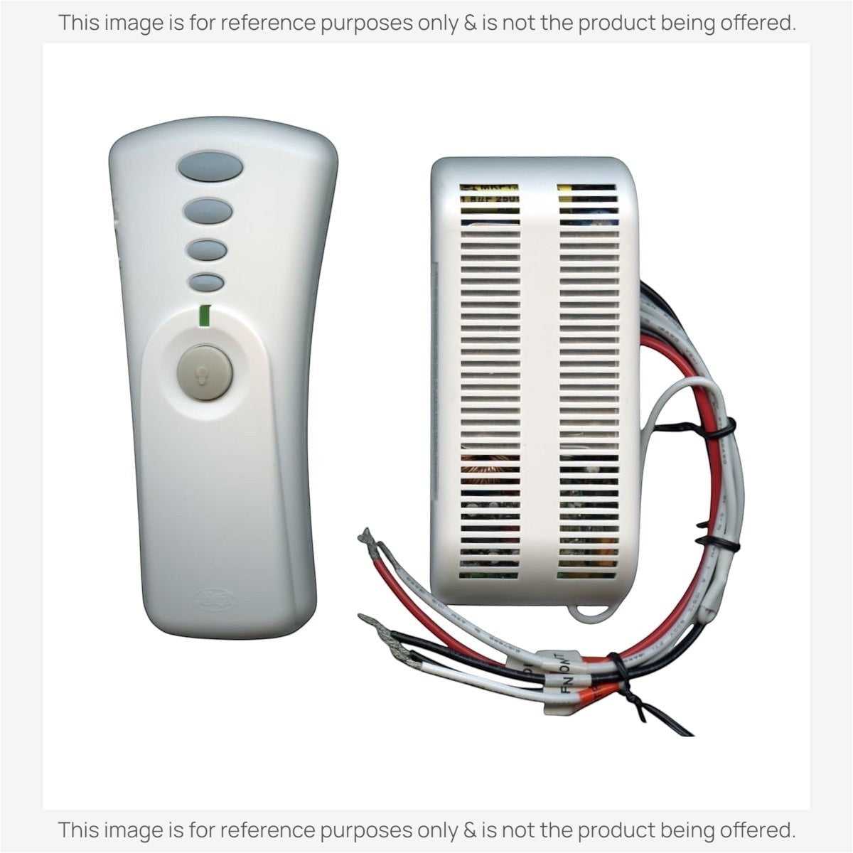 Anderic Substitute for Hunter 27185060KIT Ceiling Fan Remote Control Kit [63T-AC83T-KIT]