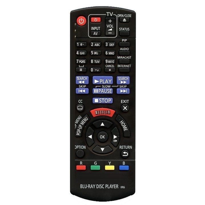 Control remoto de Blu-ray Panasonic N2QAYB000953