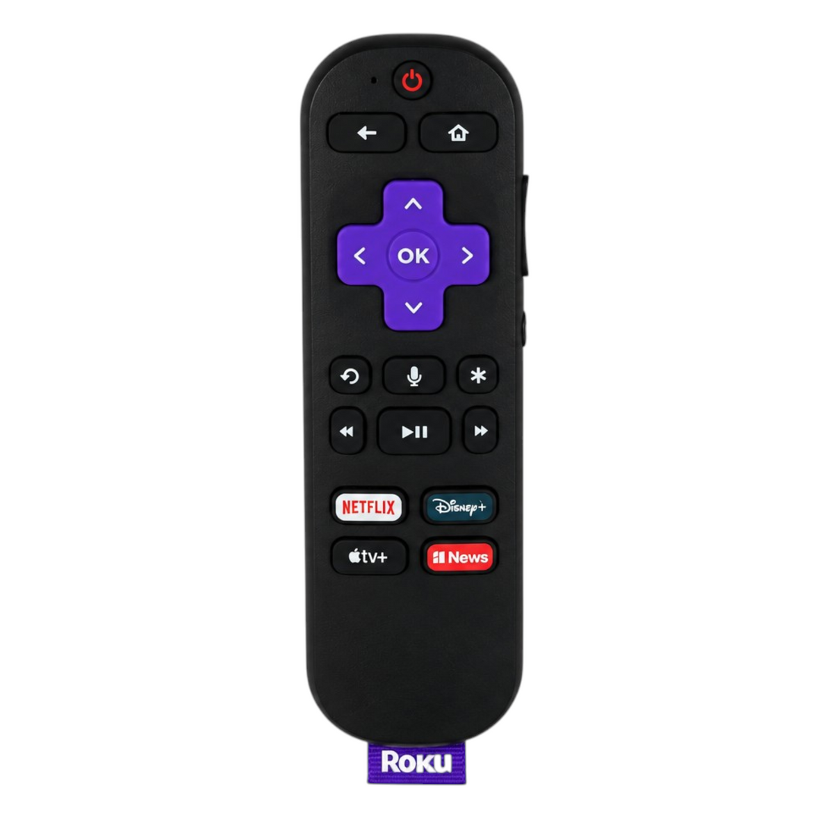 Roku RC-GZ1 Streaming TV Remote Control with Voice and RF - 3026000311