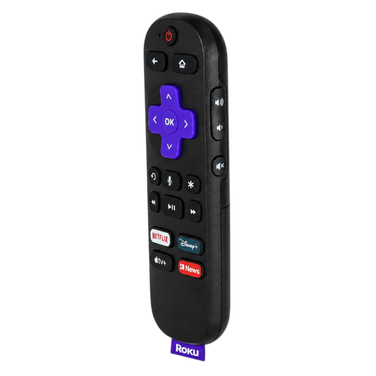 Roku RC-GZ1 Streaming TV Remote Control with Voice and RF - 3026000311